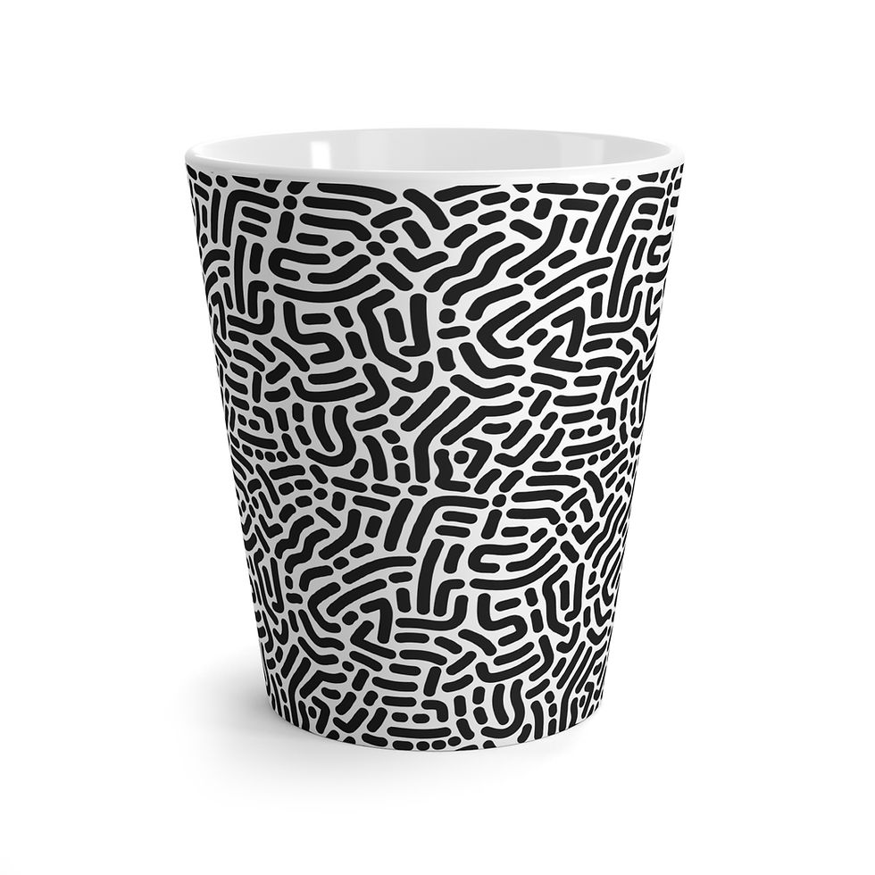 Thumbnail: Latte Mug -Labyrinth 