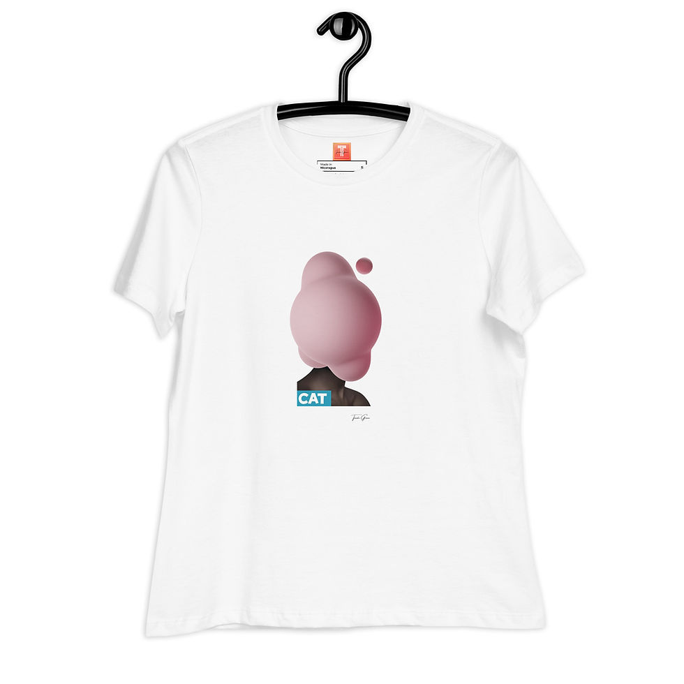 Women's Relaxed T-Shirt -Pink