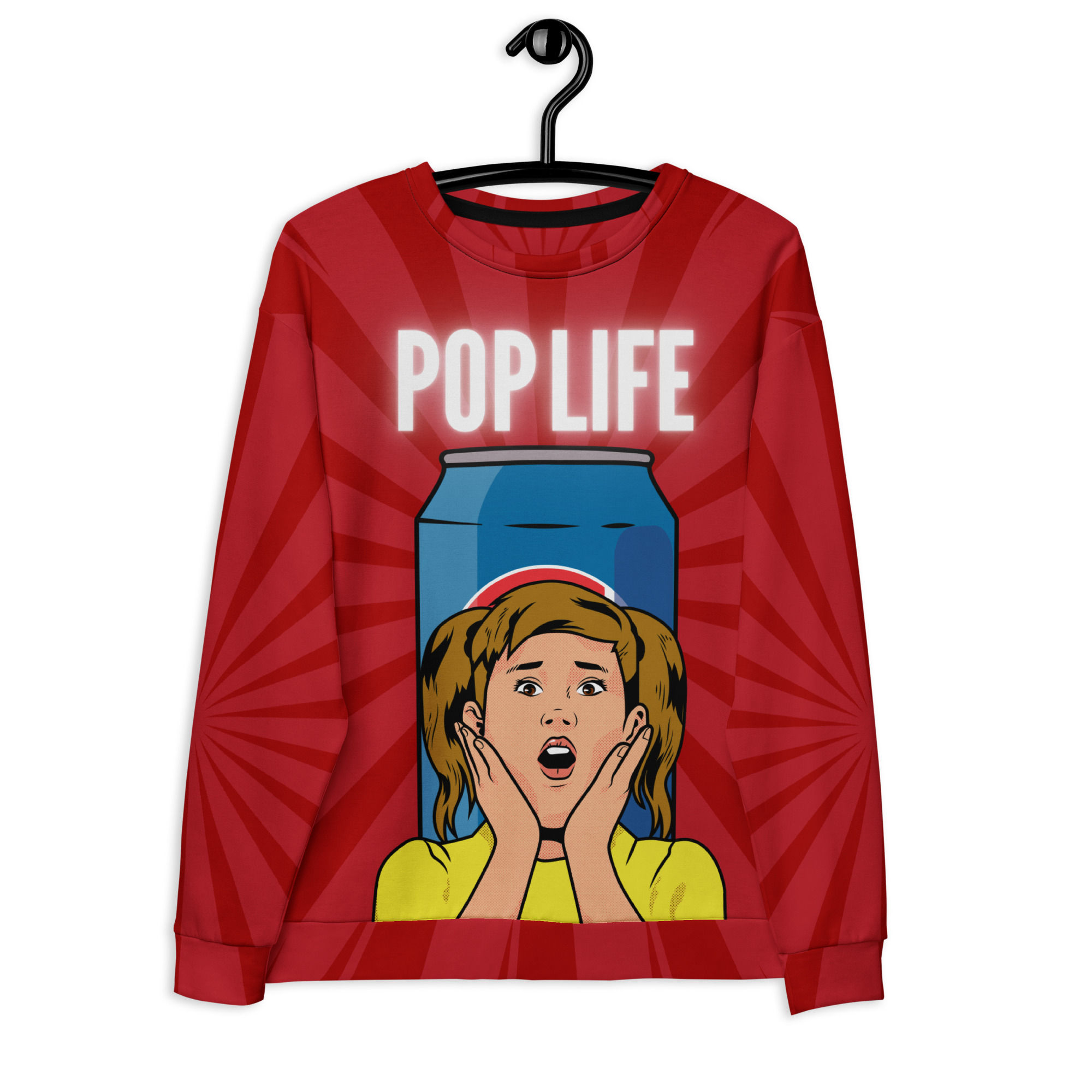 Unisex Sweatshirt -Pop Life