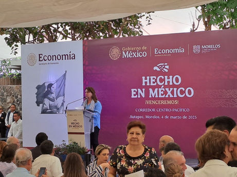 La Universidad Mesoamericana presente en la presentación del programa "Hecho en México"Morelos, pionero en el Plan México para la innovación y el desarrollo empresarial
