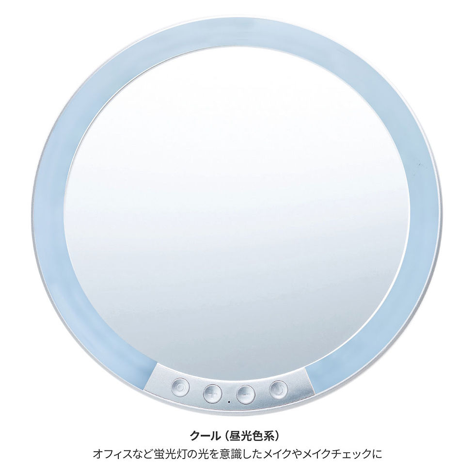 サムネイル： LEDスタンドミラー