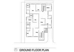 3 STORY RESIDENCE GF PLAN