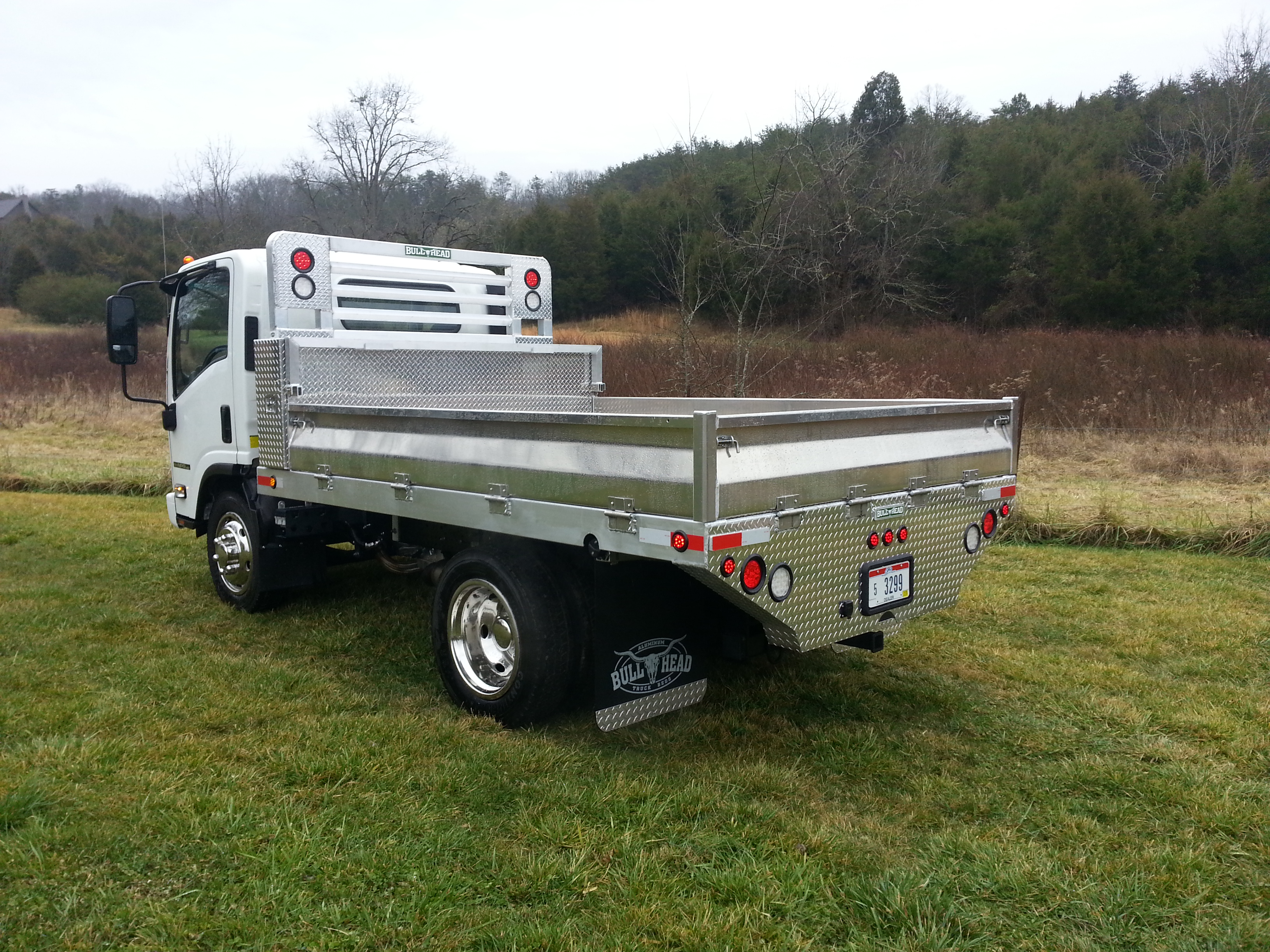 Isuzu Dump Bed - Down Position