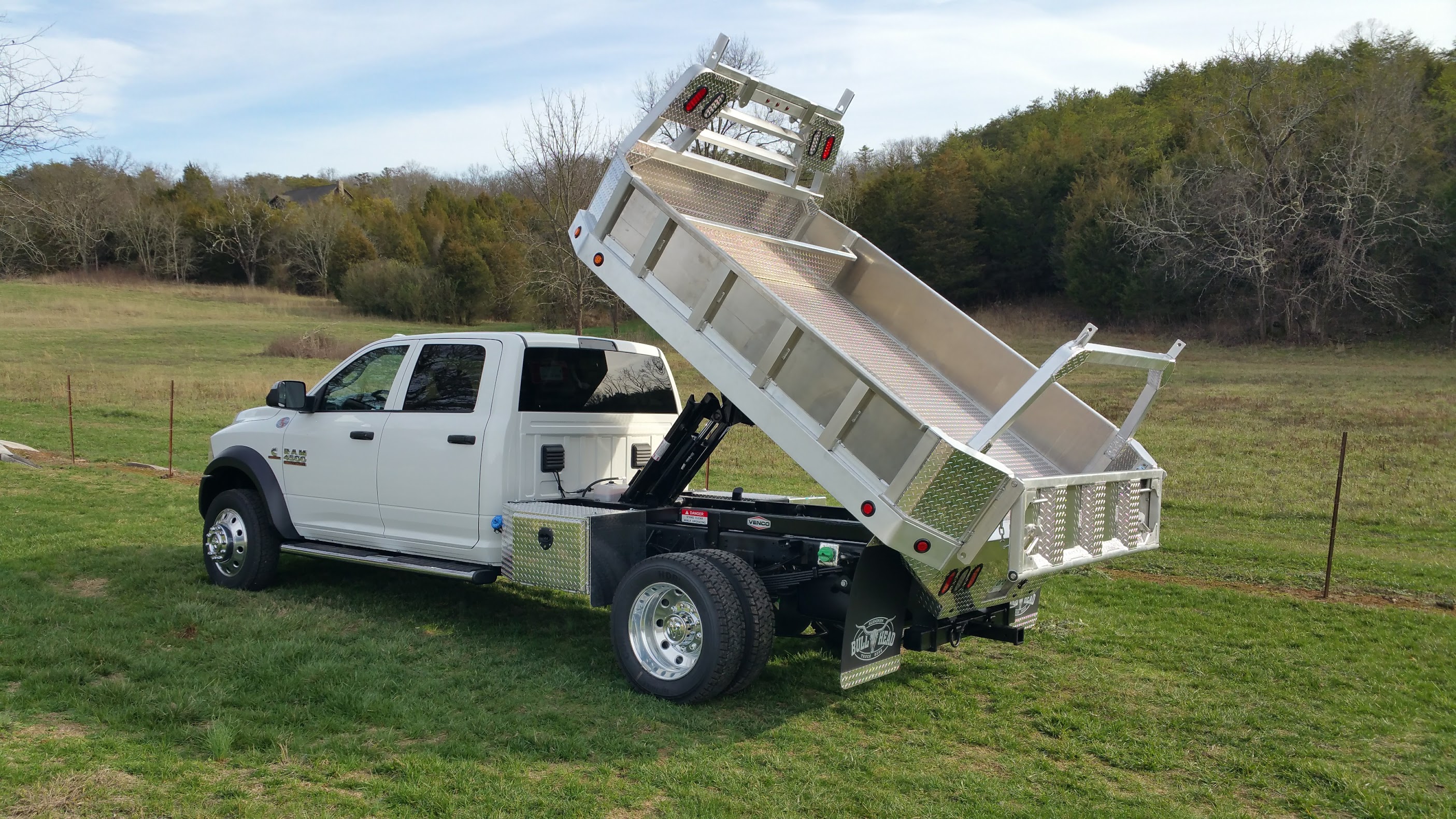 Dodge RAM with Custom Dump Bed
