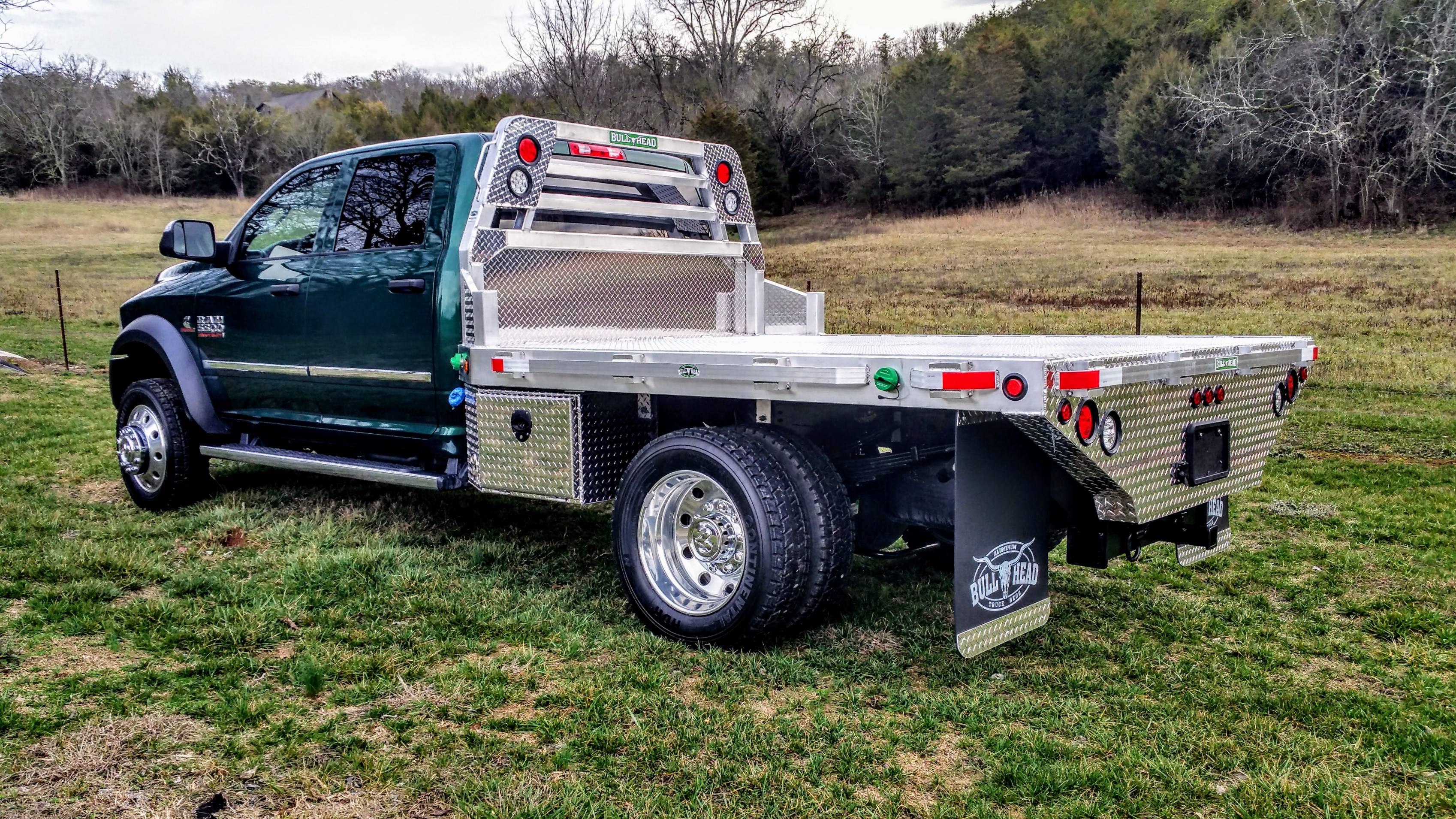 Aluminum Flat Beds for Trucks Kodak TN Bull Head Products