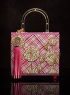"Fleur" Cigar Box Purse