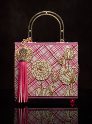 "Fleur" Cigar Box Purse