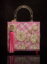 "Fleur" Cigar Box Purse