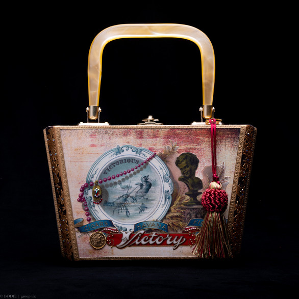"Victory" cigar box purse