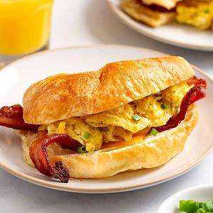 BREAKFAST SANDWICH & FRUIT