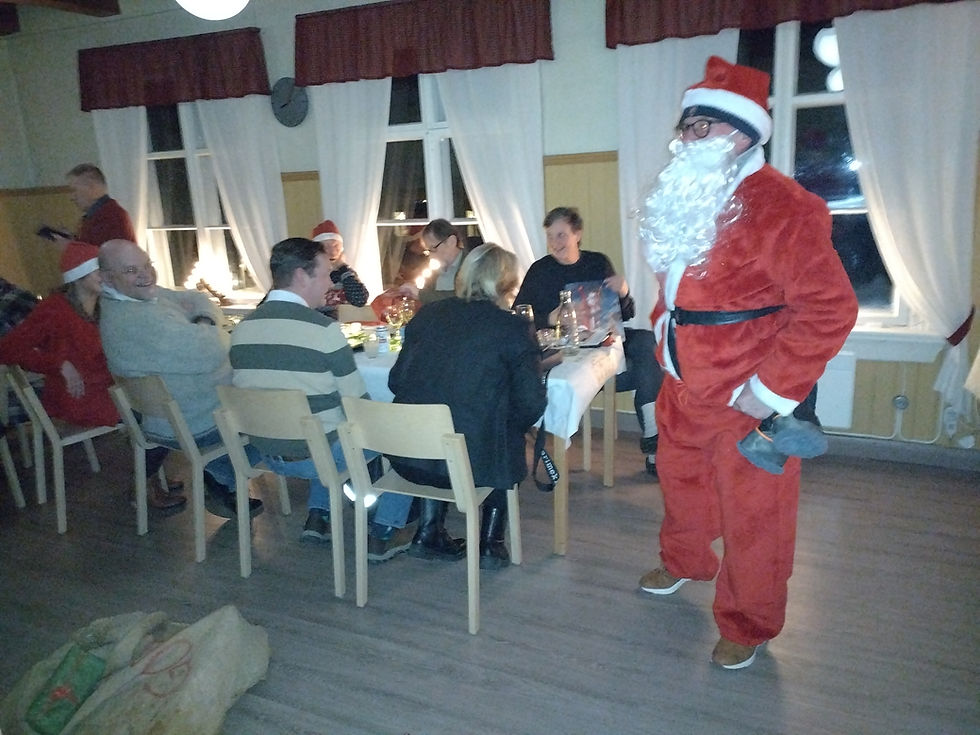 Iloinen joulujuhla päätti hienon kauden