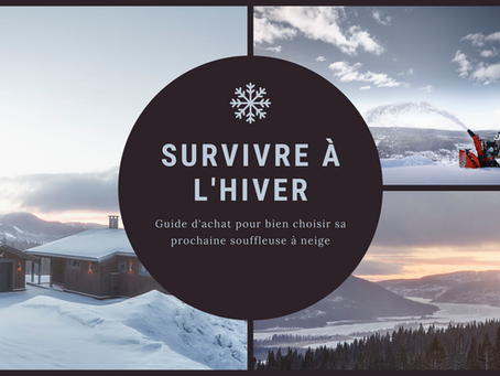 Guide de l'acheteur: choisir sa nouvelle souffleuse à neige