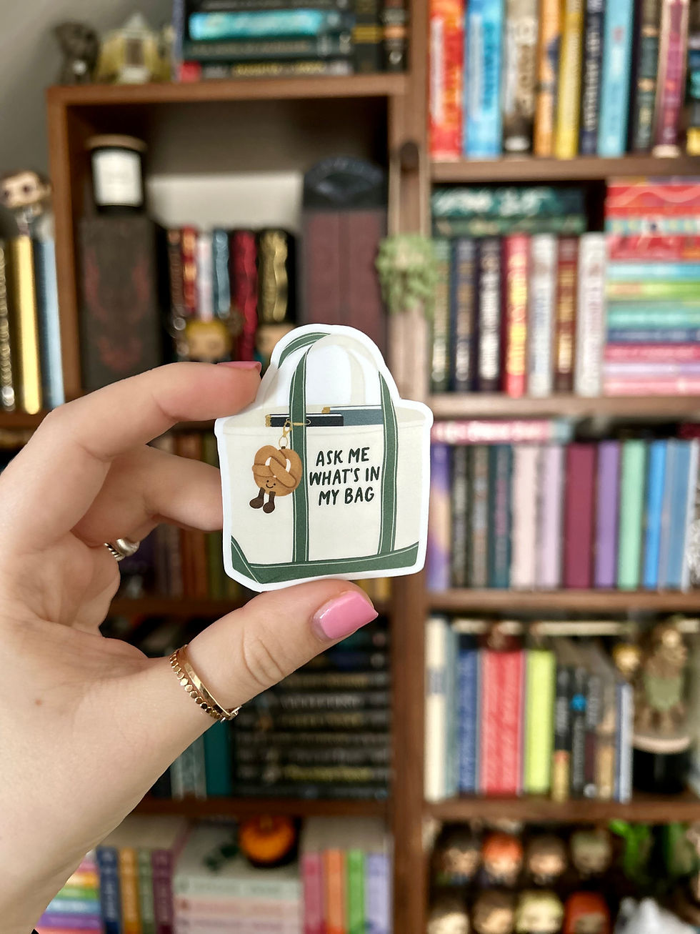 Thumbnail: “Ask Me What’s In My Bag” Vinyl Sticker