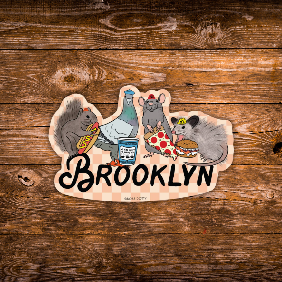 Brooklyn Critters Sticker