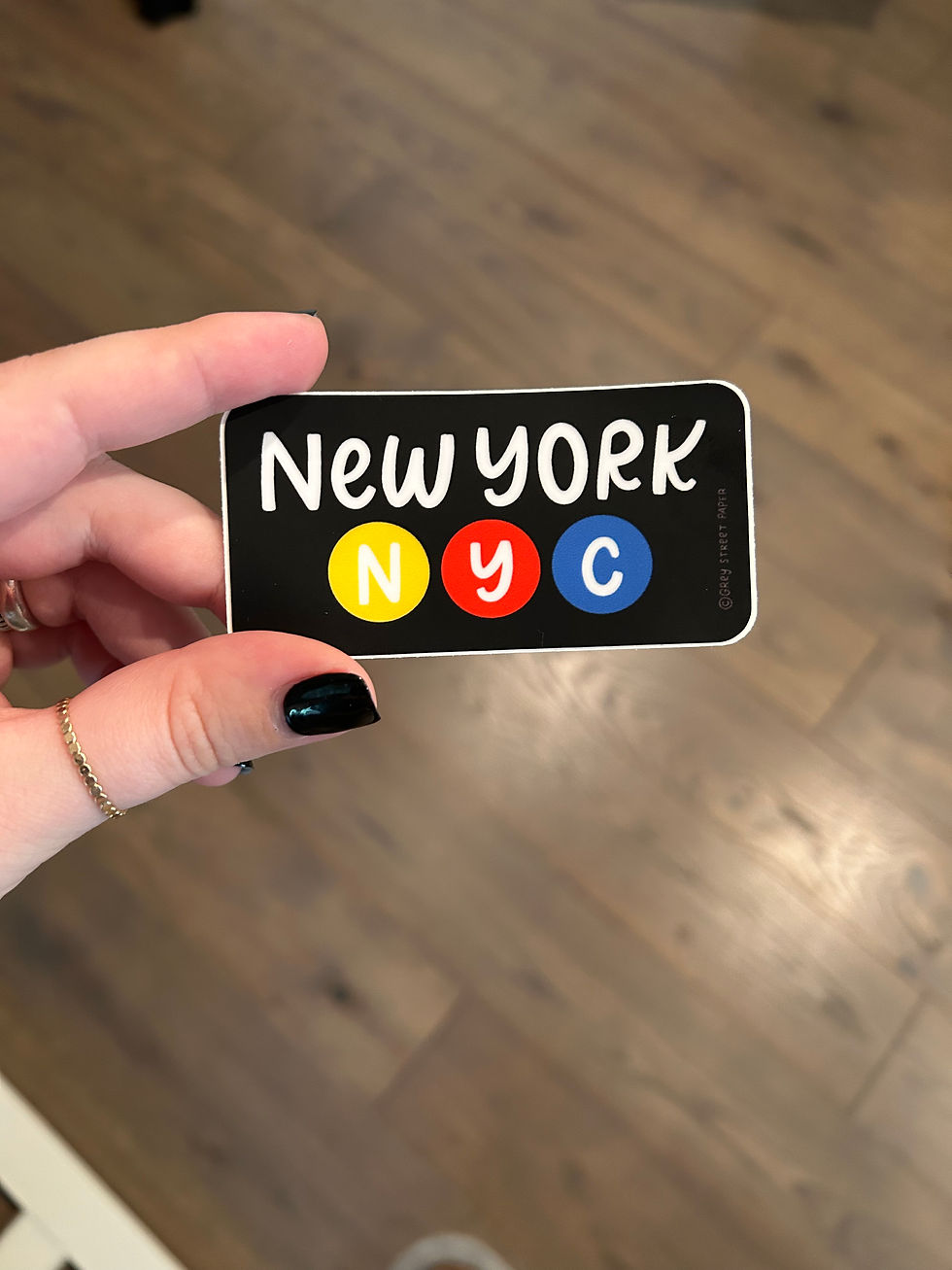 Thumbnail: New York NYC Subway Vinyl Sticker
