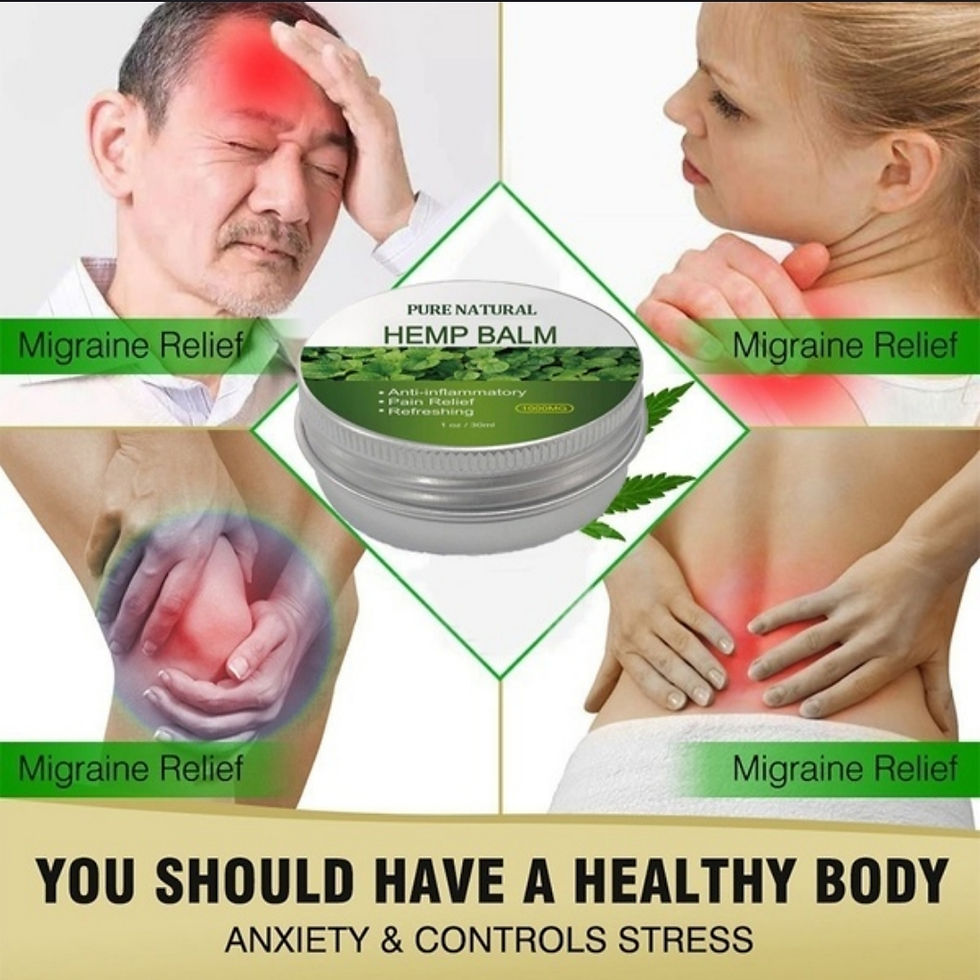 Thumbnail: Pure Natural Ointment Joint Back Pain Relief Balm .07oz