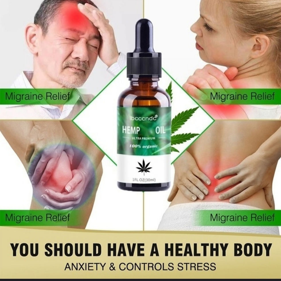 Thumbnail: 100% Natural Cold Pressed CBD Hemp Oil 20ml