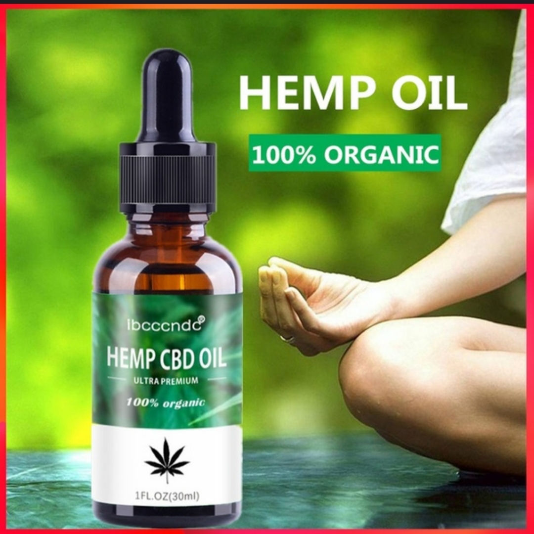 100% Natural Cold Pressed Hemp CBD Oil 10ml