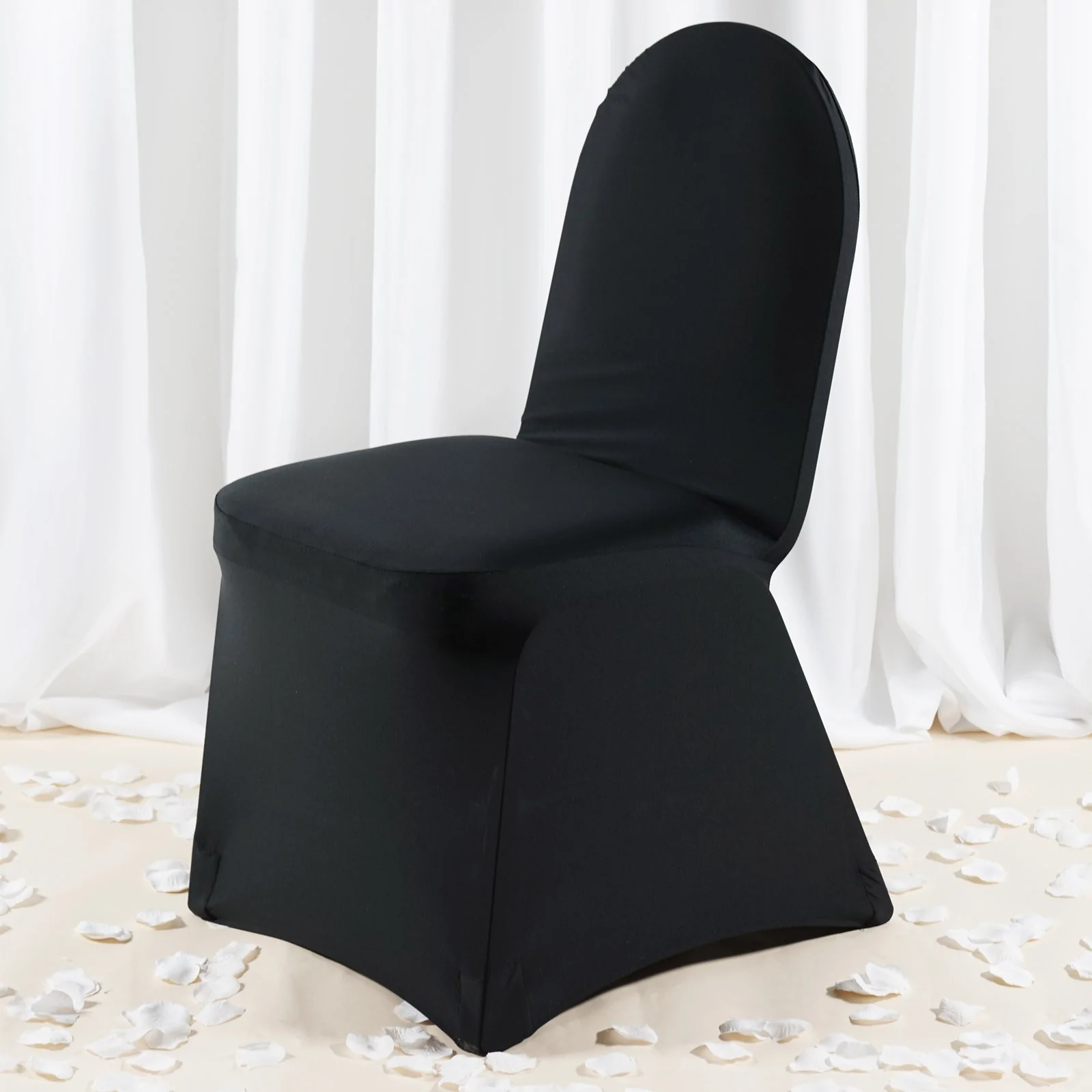 Spandex Chair Cover - Black.webp