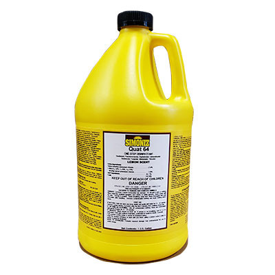 Simoniz® Quat 64 Lemon Germicidal Disinfectant 4/case | Tri-State
