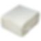2-Ply White Dinner Napkin, Embossed 1/8 Fold (3000/Case)