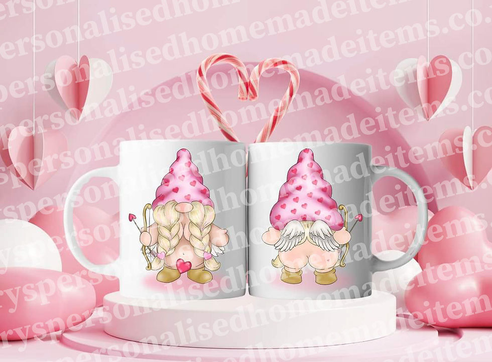 Thumbnail: Personalised valentine  mugs