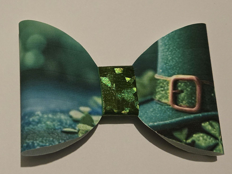 Thumbnail: Paddys day bows 