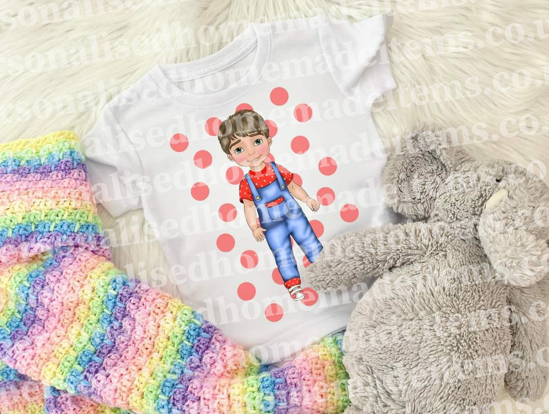 Personalised Red nose day inspired t shirt