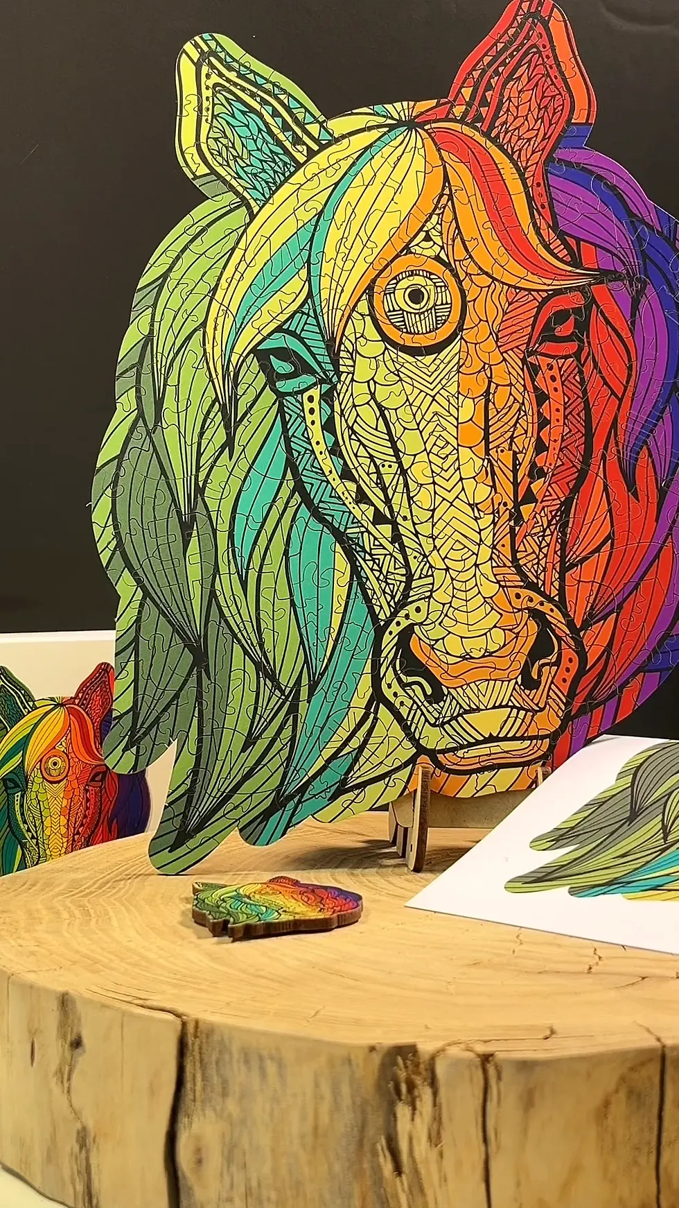 Miniatură: Cal — 140 piese