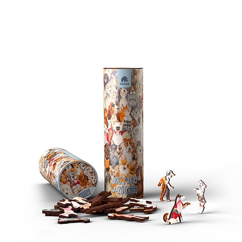 Petrecerea câinilor — 250 piese | Piecezz.COM