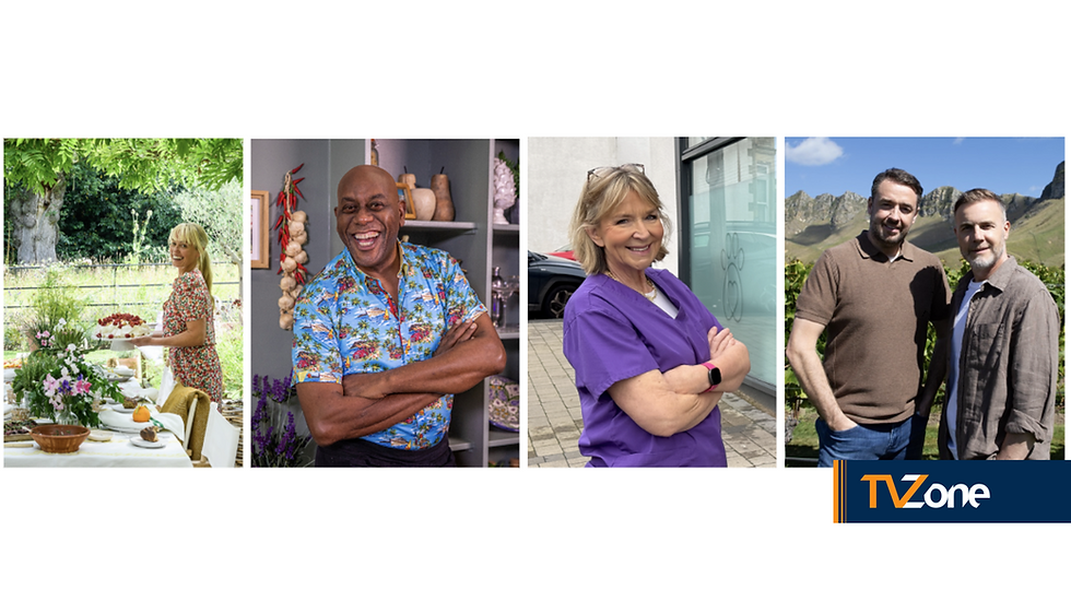 ITV ANNOUNCES NEW AND RETURNING WEEKEND DAYTIME COMMISSIONS