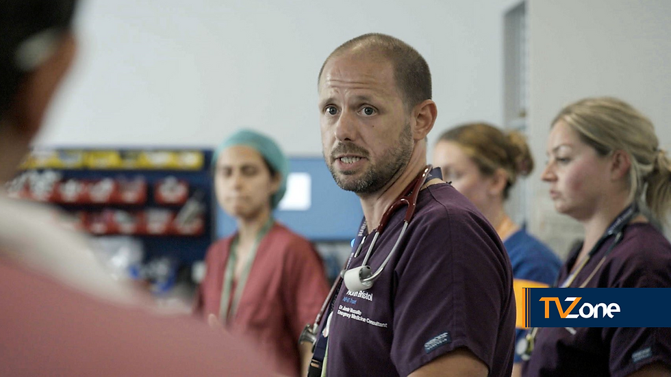 EMERGENCY 24/7:  BBC FOLLOW THE WORK OF MAJOR TRAUMA CENTRE FOR NEW FACTUAL SERIES
