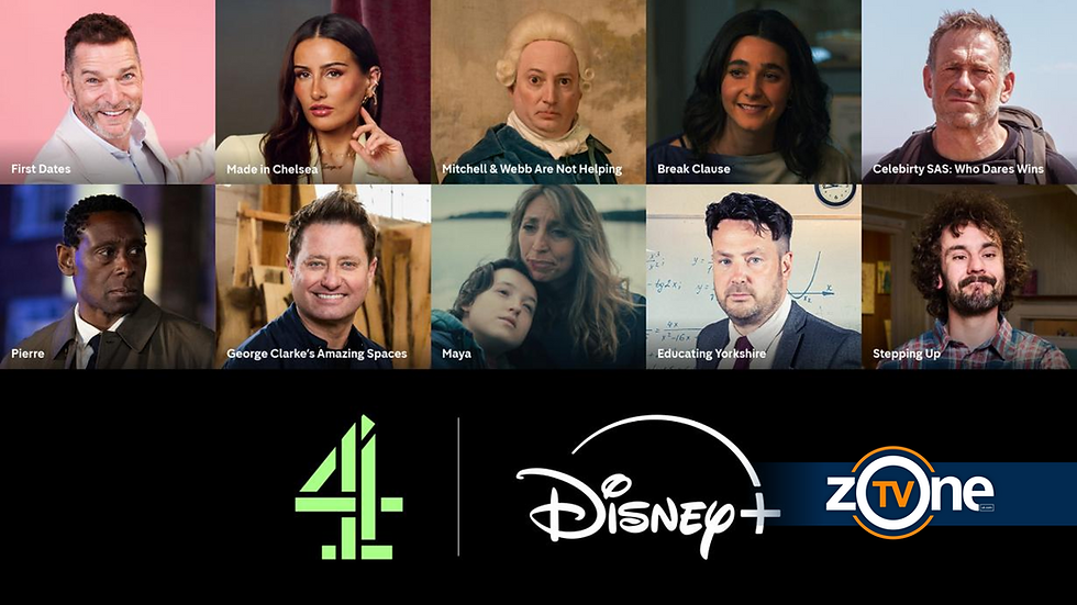 CHANNEL 4 TO STREAM ON DISNEY+ AS PART OF LANDMARK DEAL