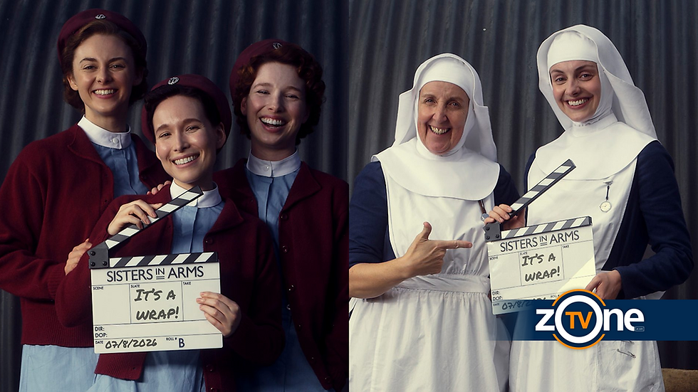 SISTERS IN ARMS: CALL THE MIDWIFE SPIN-OFF WRAPS FILMING, FIRST LOOK AT CAST IN COSTUME