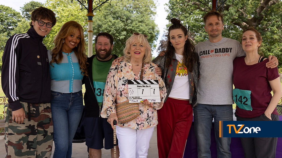 HERE WE GO: HIT BBC COMEDY RENEWED FOR FOURTH SERIES ON BBC ONE, RETURNING CAST ANNOUNCED AS FILMING BEGINS