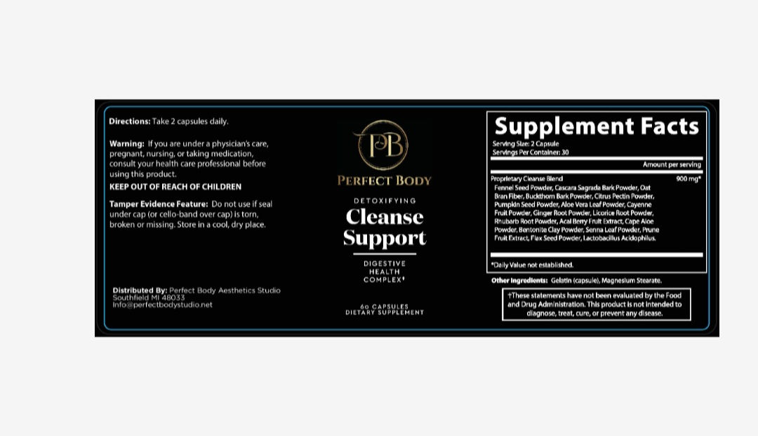 Detoxifying Cleanse Support 