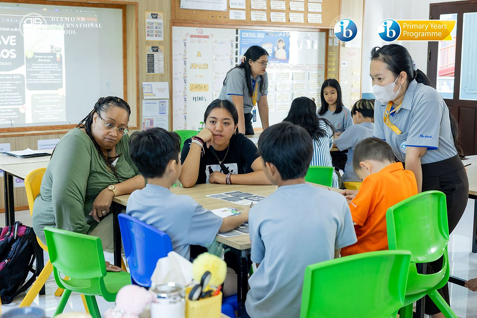 Legacies of War presentation at Diamond International School, Vientiane, Lao PDR, Photo: Diamond International School