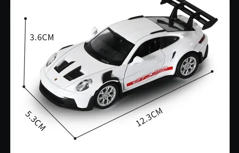 Thumbnail: Porsche 911 GT3 RS Alloy Mini Car Model Racing Diecasts Metal Toy Sports Si