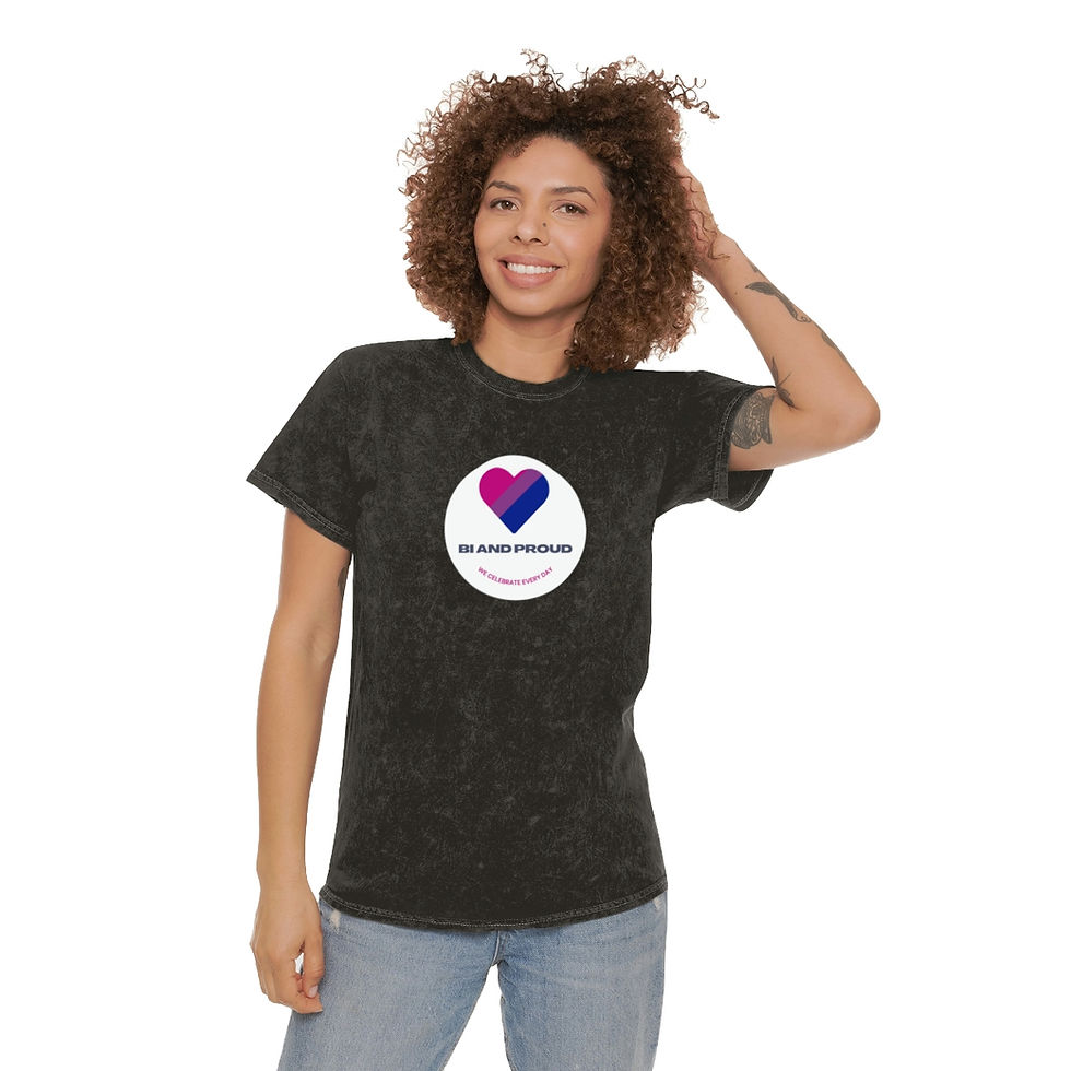 Thumbnail: Bi Pride Mineral Wash T-Shirt
