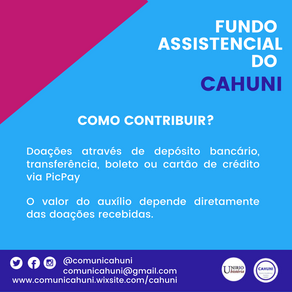 Fundo Assistencial OUTUBRO - Como contribuir?