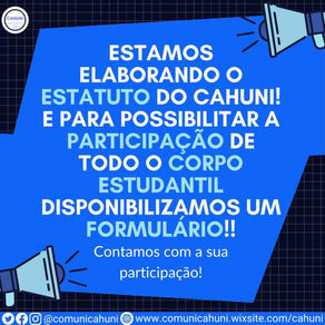 Estatuto do CAHUNI