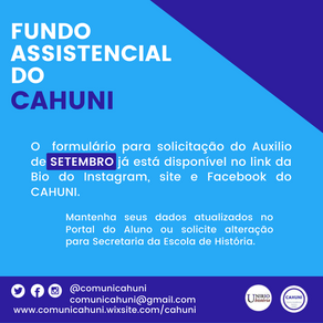 Fundo Assistencial do CAHUNI - Como solicitar?