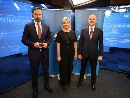 This year's top three most valuable companies in Latvia remain unchanged - Swedbank Baltics is recognized as the leader