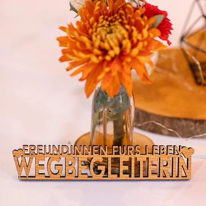 Schriftzug Wegbegleiterin
