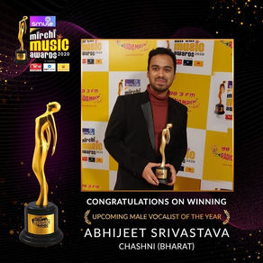 Springboard Artist Excels at Radio Mirchi Awards !