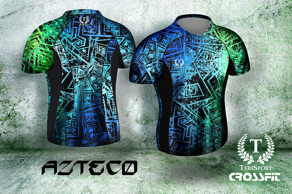 Miniatura: Koszulka crossfit Azteco