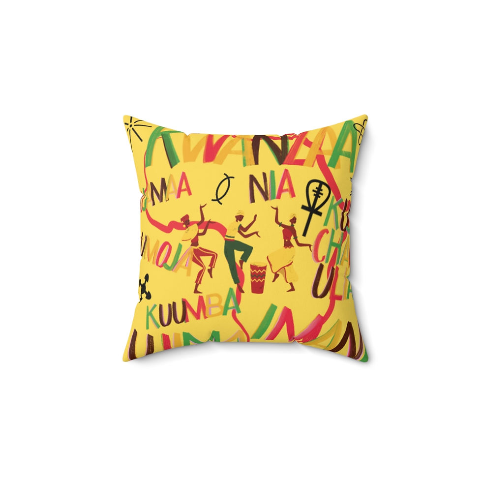 Thumbnail: Kwanzaa Throw Pillow