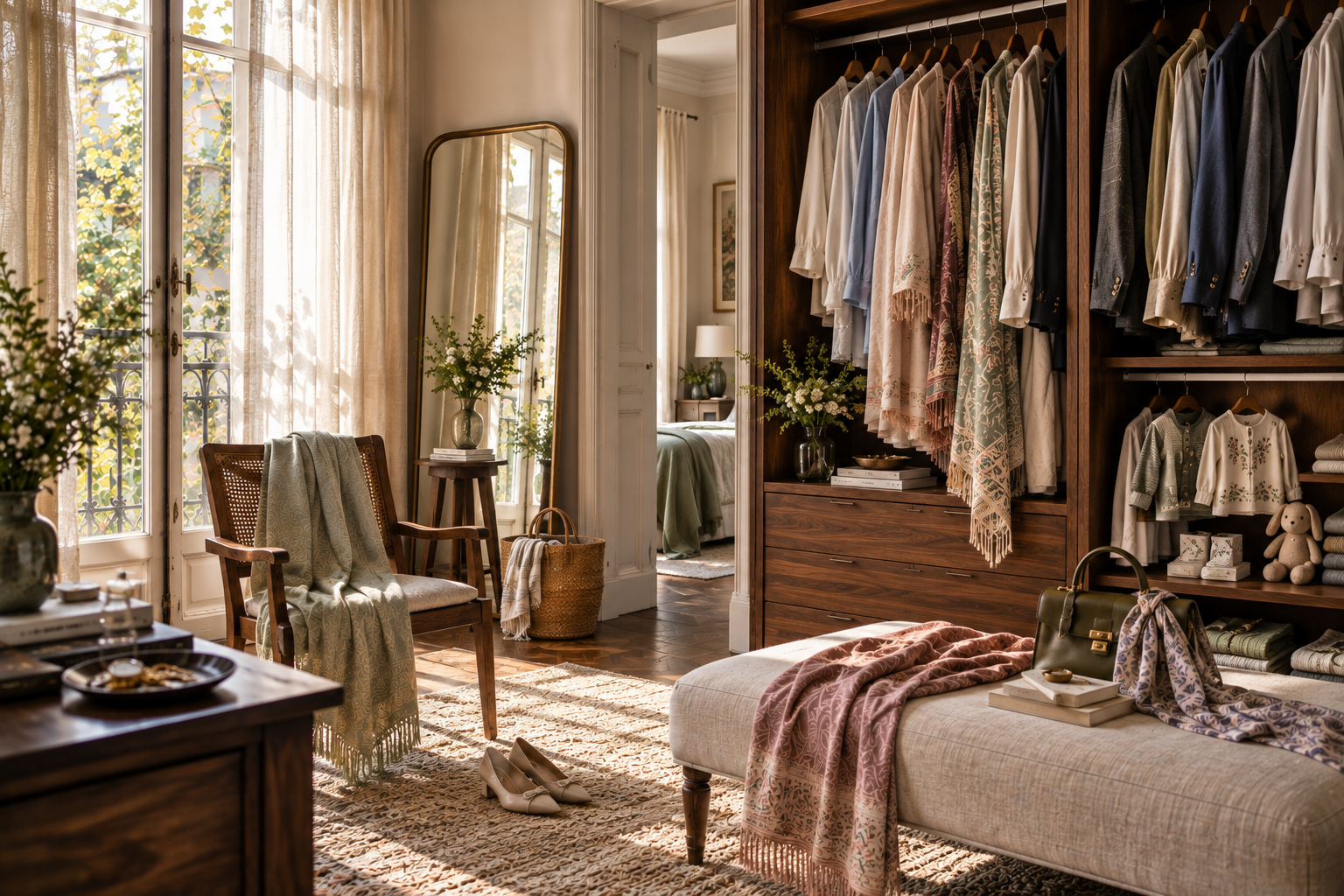 Styled editorial detail