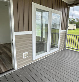 Screened Back porch
