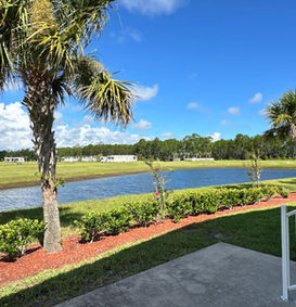 Lake Front Back patio
